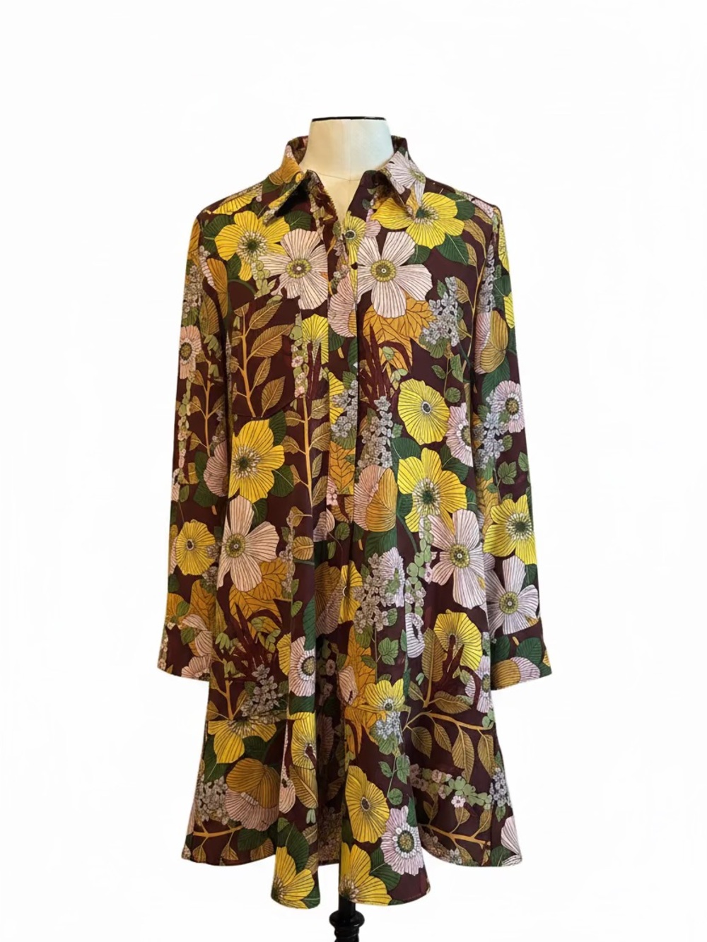 Tuckernuck Callahan Floral Shirt Dress XL
